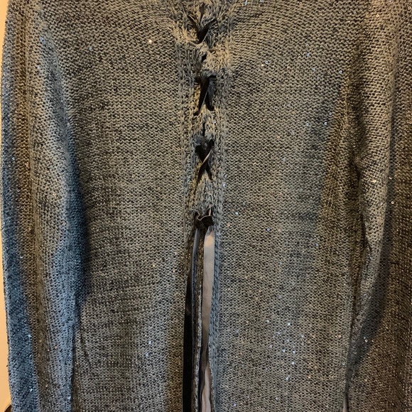 Gray with glitter sweater - Picture 7 of 7